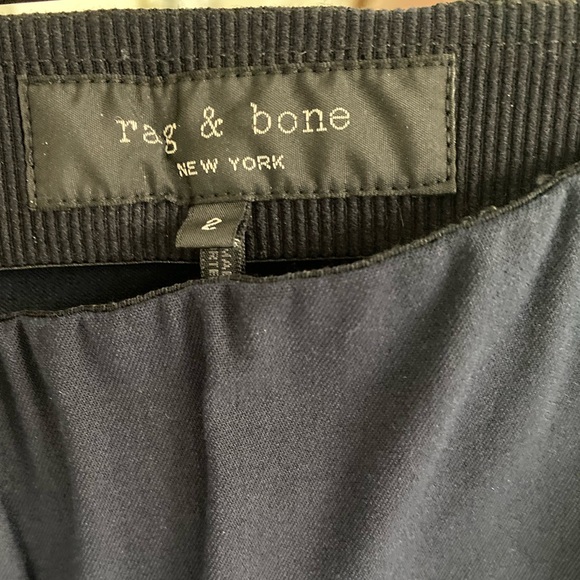 Rag & Bone Navy Slim Pants “Simone” - Picture 4 of 4